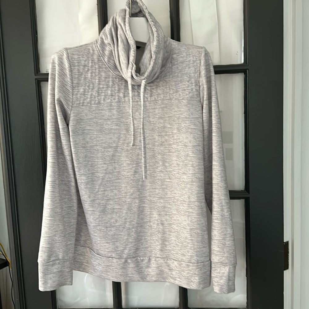 Stoic grey funnelneck sweatshirt 🌿